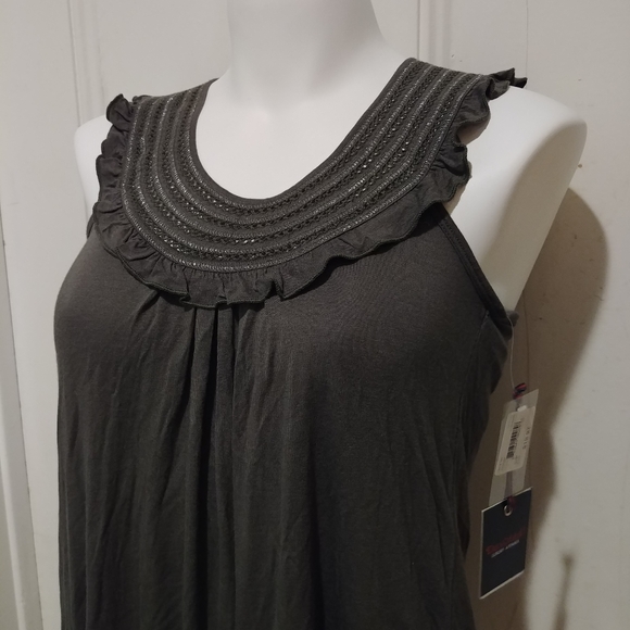 NWT Devoted Luxury Apparel Dressy Tank Top - Picture 3 of 8